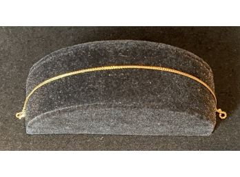14k Gold Bracelet- 1.7 Grams Total Weight