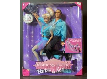 Olympic USA Skater Barbie And Ken