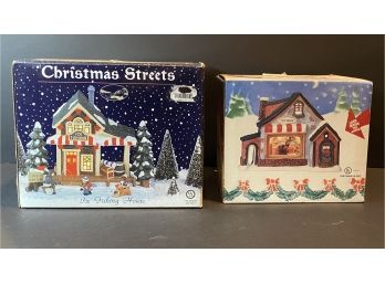 2 Christmas Villages Houses