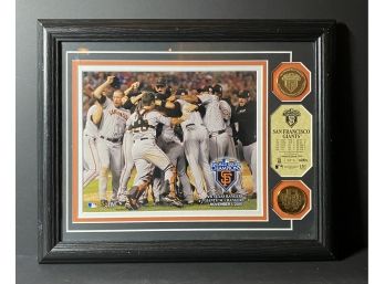 World Series Champions San Francisco Giants Nov 1, 2010  Framed Picture