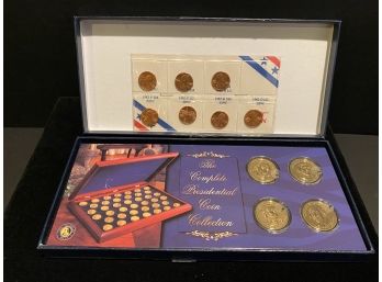 Presidential Coin Collection And Pennies