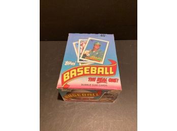 1989 Topps Baseball Wax Packs