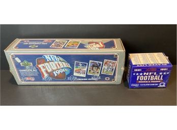 1991 Upper Deck Football Premiere Edition- Sealed  1991 Score NFL Rookie And Traded Set