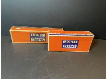 2 Lionel Train Pieces With Boxes