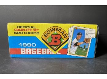 1990 Bowman Baseball Complete Sealed Set