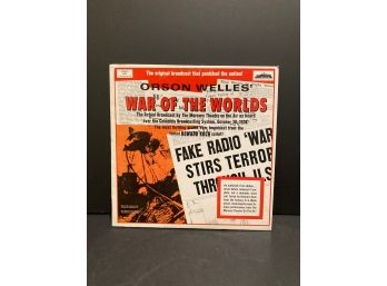 War Of The World Album By Orson Welles