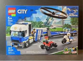 Lego City Police Helicopter Transport -new In The Box