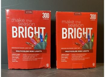 2 Boxes Multi Colored Christmas Lights
