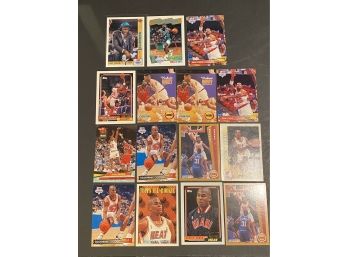 NBA Cards- Harold  Miner, Larry Johnson, And Robert Horry