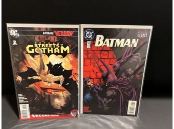 2 DC Batman Comic Books