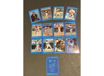1990 Bo Jackson - Cards 1-12