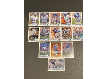 91 UD Lions Lot Of Football Cards- Barry Sanders