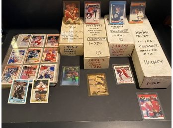 Hockey Lot - Sets And Cards