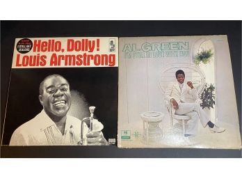 Al Green I'm Still In Love With You & Louis Armstrong Hello, Dolly Albums