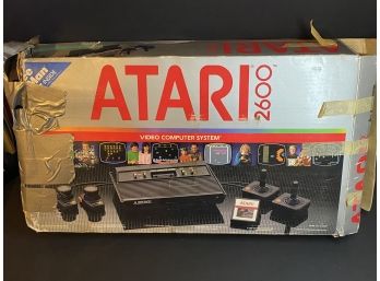 Atari Game System With Box