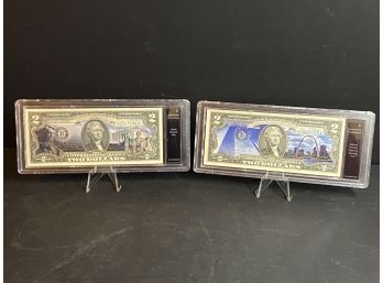 $2 Bills- Authenticated And Uncirculated