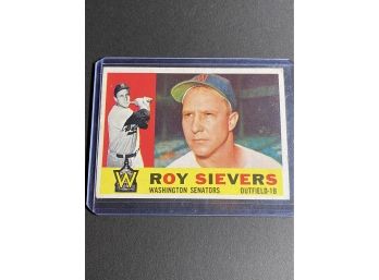1960 Topps Roy Sievers # 25