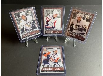 08-09 O-Pee-Chee Marquee Rookies - 4 Lepisto/Hilen/stone Filewich