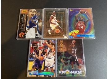 5 Basketball Cards