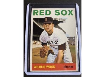 1964 Topps Wilbur Wood Red Sox #267
