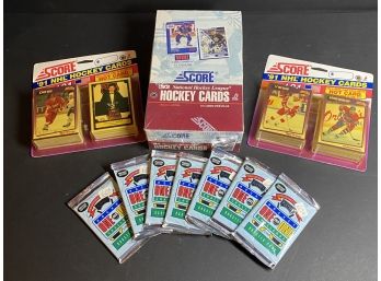 Sealed Hockey Box/ Pack  Lot