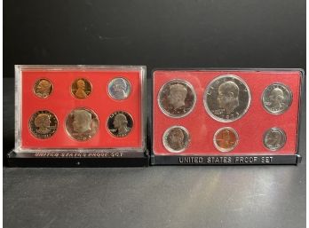 1973/ 1981 US Proof Set- Coins