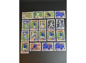 2021 Topps Series 2 Brewers Team Lot Plus Blue Jays Team Cards