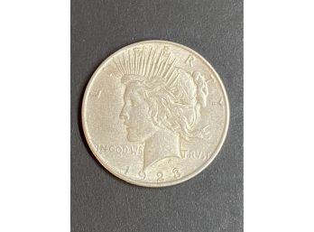 1923- D Peace Dollar- Silver