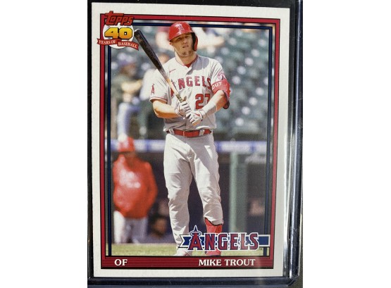 2021 Topps Mike Trout # 200