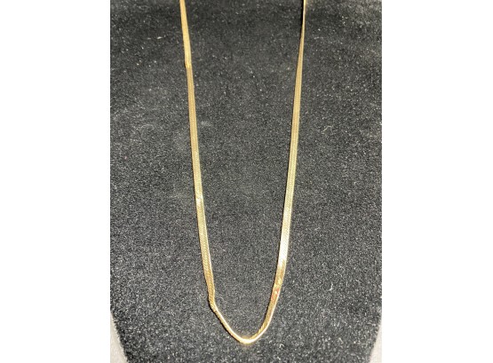 14K Gold Necklace 24 Long 9.67 Grams