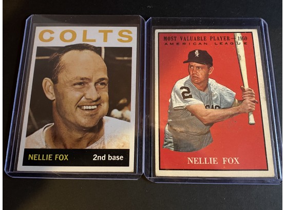 59/60 Topps Nellie Fox Cards