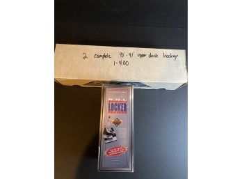 90-91 Upper Deck Hockey Set- Complete & 92-93 Upper Deck Locker Series Cards