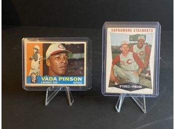 1960s Topps Vada Pinson Cards
