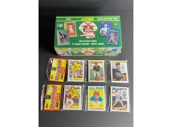 1991 Score Baseball- Sealed  Plus Two Sealed Rack Packs