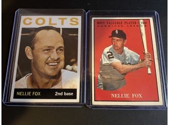 59/60 Topps Nellie Fox Cards