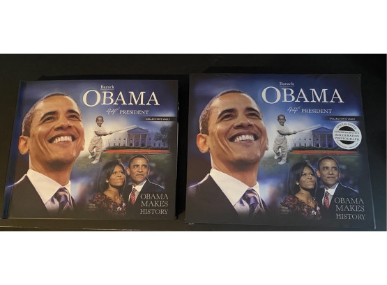 Barack Obama 44th President Collectors Vault Book