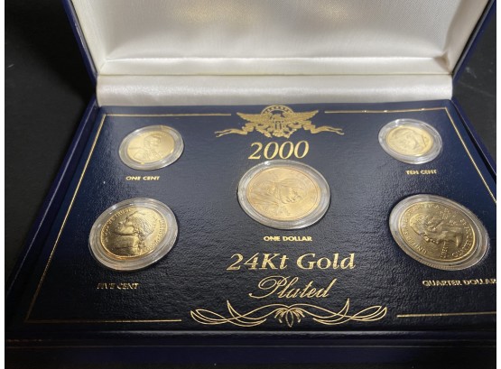 2000 24Kt Gold Plated Coins