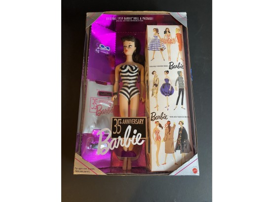 35th Anniversary Barbie- 1959 Barbie Reproduction