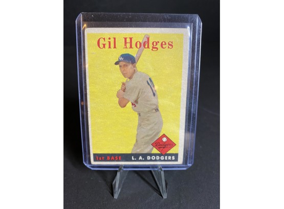 58 Topps Gil Hodges # 162