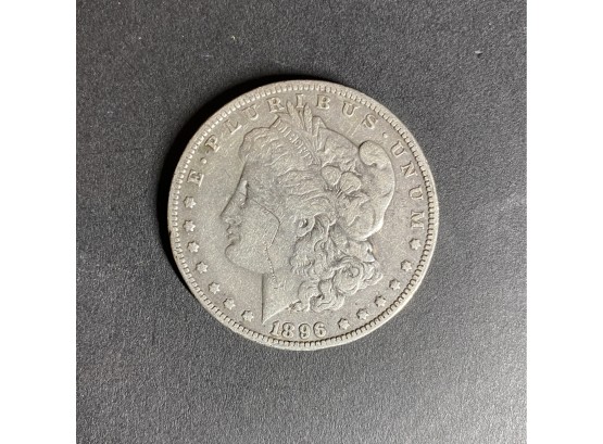 1896- O Morgan Silver Dollar