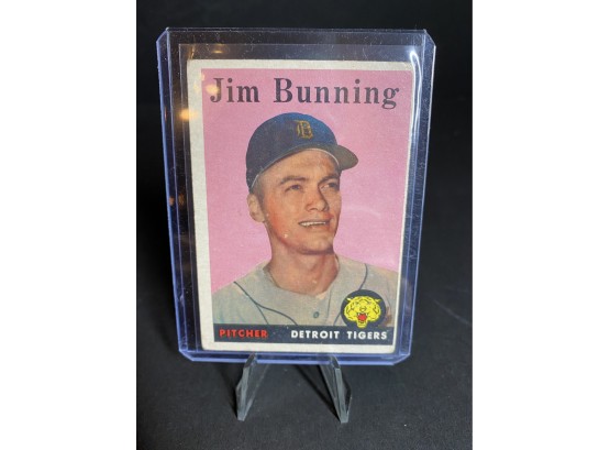 58 Topps Jim Bunning # 115