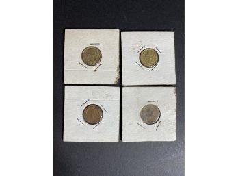 4 Coins From France And Germany