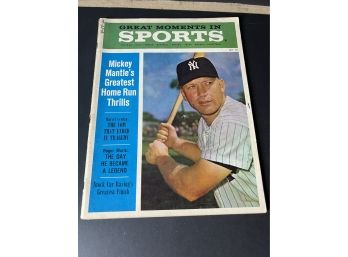Great Moments In Sports- Mickey Mantle's Greatest Home Run Thrills July 1962