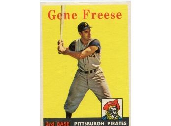 1958 Topps Gene Freese # 293