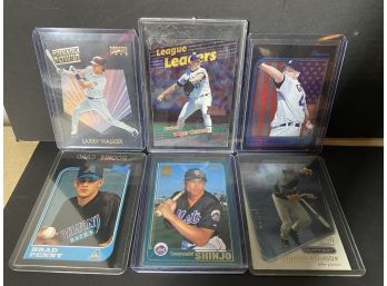Larry Walker, Roger Clemens, Brad Penny, Mike Piazza- 6 Cards
