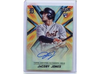 17 Topps Fire JaCoby Jones Autograph- Topps Certified- 354/500