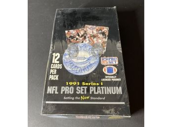 1991 NFL Pro Set Platinum Series 1- Hockey Sealed Set