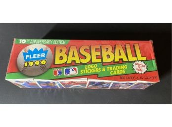 1990 Fleer Baseball Complete Set- Sealed