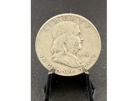 1951 Franklin Half Dollar