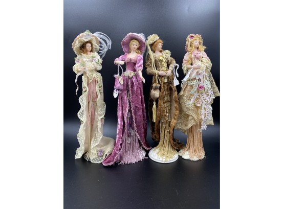 4 Victoria Rose Dolls